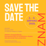 Konferencija ZNAM: Save the date